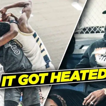 LeBron & Bronny James Watch Bryce James HEATED Matchup Against #1 Ranked PG!