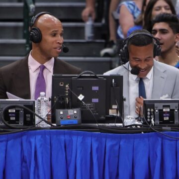 Mark Jones discusses importance of historic all-Black NBA game broadcast Mark Jones discusses importance of historic all-Black NBA game broadcast