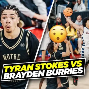 #1 Ranked Player Tyran Stokes Vs #2 Ranked SG Brayden Burries Championship SHOWDOWN!