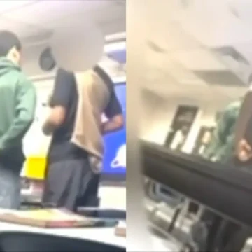 ‘I’ll Fight You All Day’: Florida Substitute Teacher Charged with Battery After Being Caught on Video Pushing 14-Year-Old Boy and Instigating Him to Fight In Classroom ‘I’ll Fight You All Day’: Florida Substitute Teacher Charged with Battery After Being Caught on Video Pushing 14-Year-Old Boy and Instigating Him to Fight In Classroom