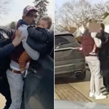 ‘What Is Your Problem?’: Shocking Video Shows Cop Pinning Baby Against Car While Arresting Black Father Over Parking Dispute ‘What Is Your Problem?’: Shocking Video Shows Cop Pinning Baby Against Car While Arresting Black Father Over Parking Dispute