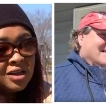 ‘At Least I Didn’t Hurt Anybody’: Black New York Woman Rejects White Neighbor’s Excuses After Her Ring Camera Captures Him Viciously Stabbing the Device with Knife Amid Two-Year Feud ‘At Least I Didn’t Hurt Anybody’: Black New York Woman Rejects White Neighbor’s Excuses After Her Ring Camera Captures Him Viciously Stabbing the Device with Knife Amid Two-Year Feud