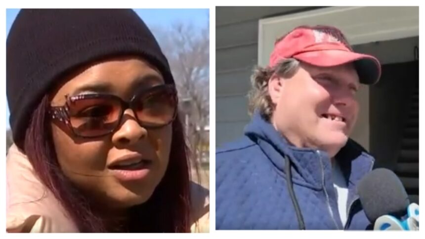 ‘At Least I Didn’t Hurt Anybody’: Black New York Woman Rejects White Neighbor’s Excuses After Her Ring Camera Captures Him Viciously Stabbing the Device with Knife Amid Two-Year Feud ‘At Least I Didn’t Hurt Anybody’: Black New York Woman Rejects White Neighbor’s Excuses After Her Ring Camera Captures Him Viciously Stabbing the Device with Knife Amid Two-Year Feud