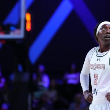 Guard Kahleah Copper embraces her new role as the face of the Phoenix Mercury