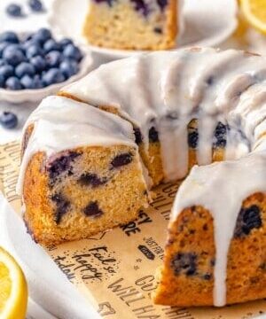 Lemon Blueberry Bundt Cake