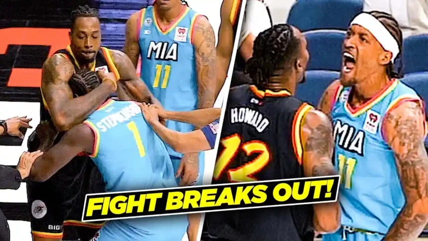 Dwight Howard & Lance Stephenson Get Into HUGE FIGHT at The Big 3