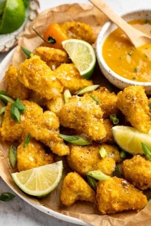 Mango Habanero Cauliflower Wings Mango Habanero Cauliflower Wings