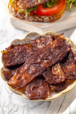 Crispy Vegan Bacon (Made With Rice Paper!) Crispy Vegan Bacon (Made With Rice Paper!)