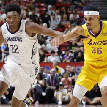 J.J. Outlaw used to play in the NFL — he’s now an NBA summer league head coach