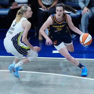Paige Bueckers, Caitlin Clark Face Off in First WNBA Showdown