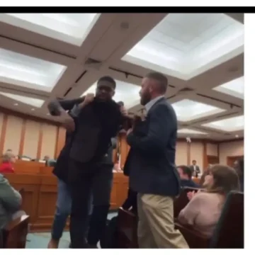 ‘You Should All Be Ashamed!’: Black Texas Candidate Tackled and Dragged Out of Hearing After Daring to Say What Everyone’s Thinking About Republicans and Trump