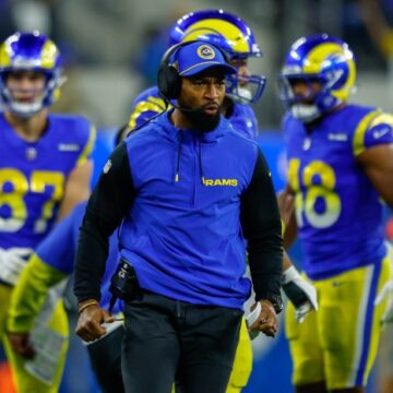 Los Angeles Rams assistant head coach Aubrey Pleasant is climbing the NFL coaching ladder
