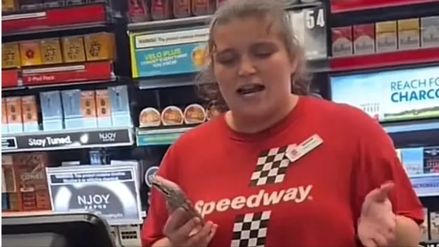 ‘Not All Black People Are Threatening’: White Gas Station Clerk Accuses Black Man of Scamming Before Unwillingly Admitting She Was Wrong and Making Shocking Confession