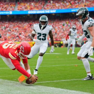 The Kansas City Chiefs are in an unfamiliar place