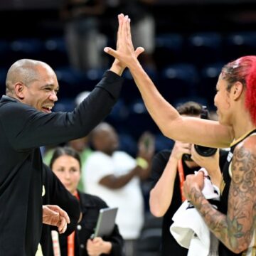 The secret to coach Sydney Johnson’s turnaround of the Mystics? Joy.