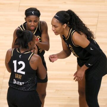 A’ja Wilson, Jackie Young and Chelsea Gray are at the heart of Las Vegas Aces’ success