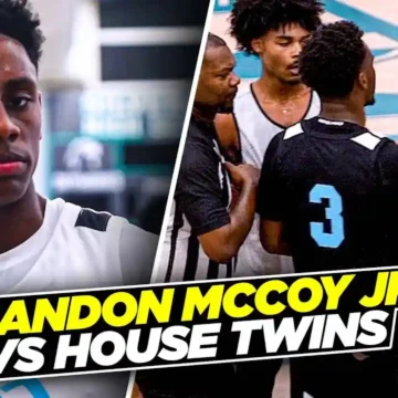 Brandon McCoy Jr. vs House Twins Turns into a WAR! 