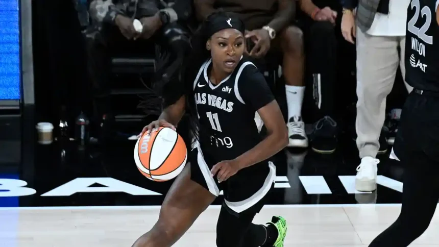 Evans, Loyd Help Aces Steal Game 1 of WNBA Finals From Mercury