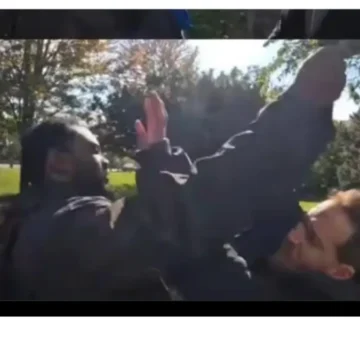 ‘Now You’re Leaking!’: Black Man Preaching In Park Teaches Arrogant Racist a Lesson He Didin’t See Coming, Viral Video Shows