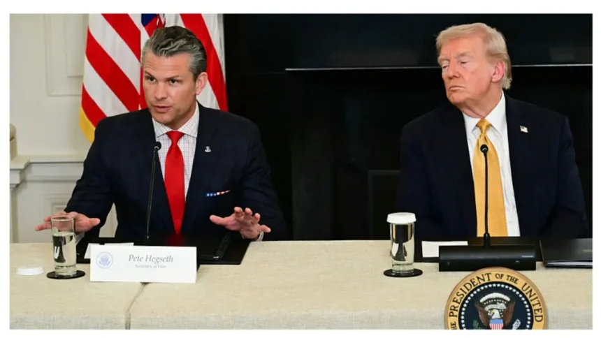 ‘OMG!’: Trump Just Crossed the Line Like He’s Untouchable During Live Presser, Then Deflects to Hegseth as the Scene Slips Into Open Disregard for the Law