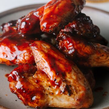 Bourbon Chicken Wings (Old-Fashioned Cocktail-Inspired)