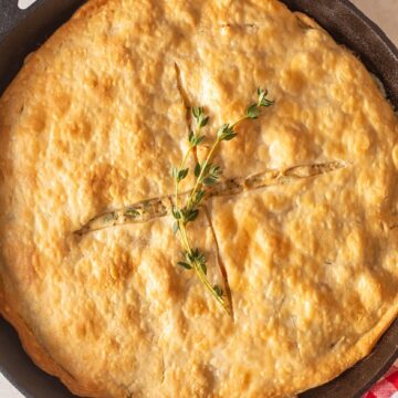 Easy Leftover Turkey Pot Pie