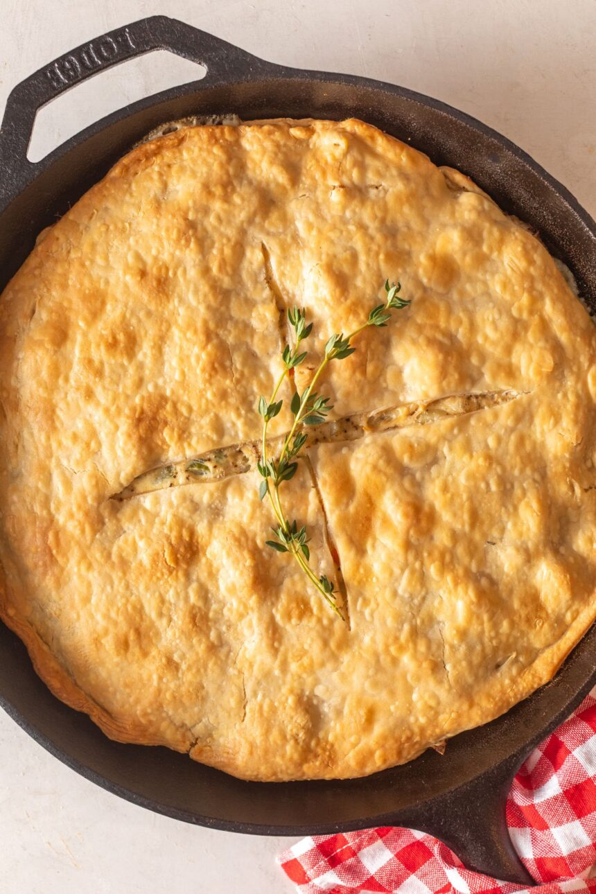 Easy Leftover Turkey Pot Pie