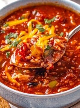 Hearty Stuffed Pepper Soup Hearty Stuffed Pepper Soup