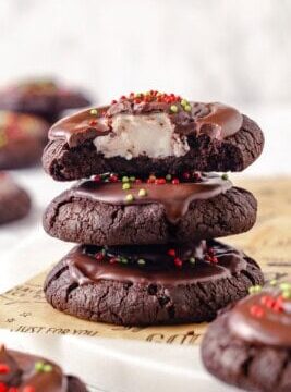 Hot Chocolate Cookies
