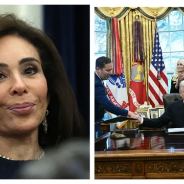 ‘It’s So Weird’: Trump’s Distraction After His Public Humiliation Descends Into Chaos in the Oval Office When Viewers Catch Jeanine Pirro Scolding Guests