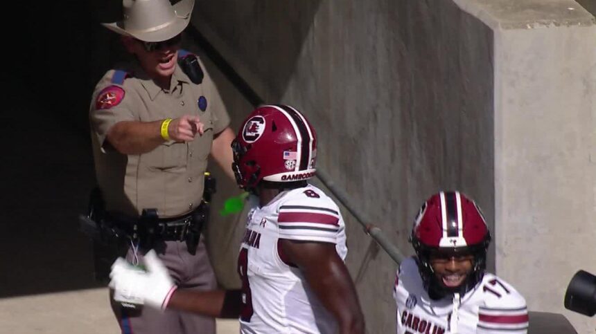 Encounter between Texas trooper, South Carolina player reminds us of uncomfortable truths Encounter between Texas trooper, South Carolina player reminds us of uncomfortable truths