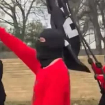 ‘Reckless, Illegal, and Dangerous’: Masked White Supremacists Storm Little Rock Civil Rights Landmark, and Police’s Soft Response Ignites Outrage