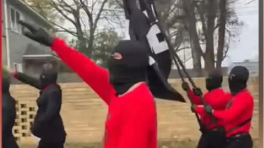 ‘Reckless, Illegal, and Dangerous’: Masked White Supremacists Storm Little Rock Civil Rights Landmark, and Police’s Soft Response Ignites Outrage