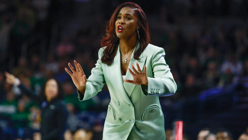 SMU’s Adia Barnes: My sideline style has evolved along with my coaching career