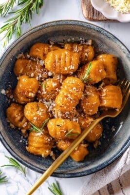 Sweet Potato Gnocchi With Rosemary Garlic Butter Sweet Potato Gnocchi With Rosemary Garlic Butter