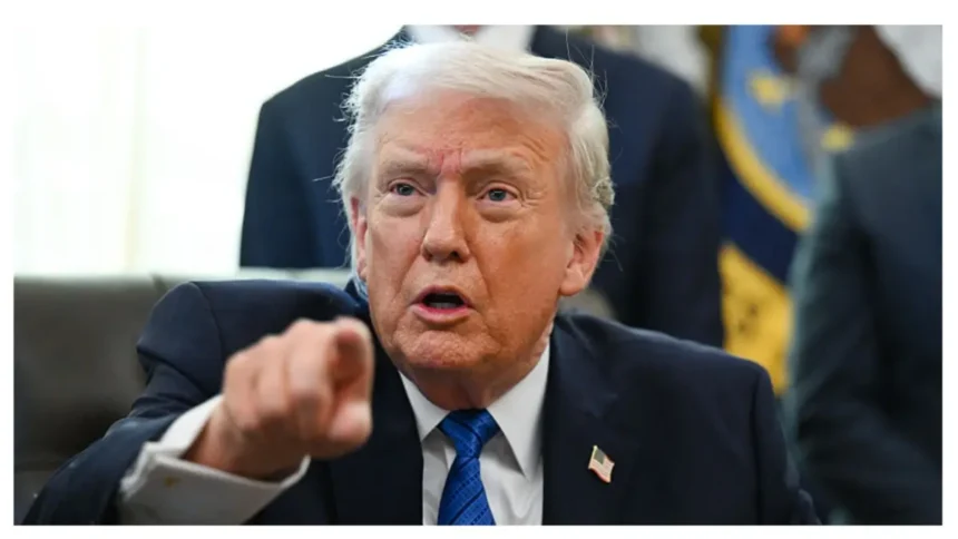 ‘Eff Him!!’: Trump Explodes After a Reporter Knocks Him Off Script, Tries to Shut Her Up — She Stares Him Down and Trump Keeps Spiraling Right There