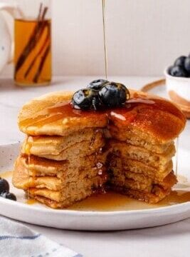 Fluffy Oat Flour Pancakes Fluffy Oat Flour Pancakes