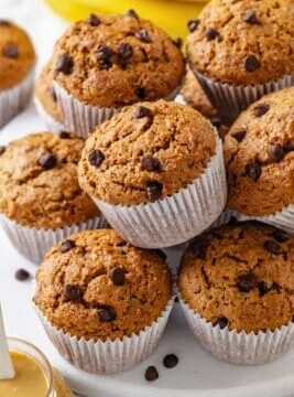 Peanut Butter Banana Muffins Peanut Butter Banana Muffins