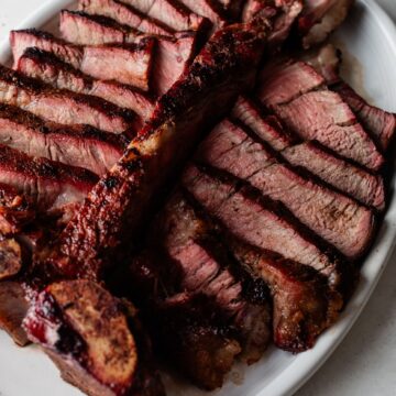 Reverse Sear Porterhouse Steak