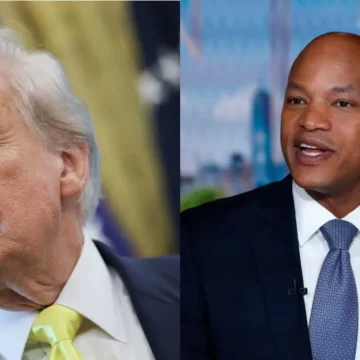 ‘We Are All This Lady!’: A Fed-Up Wes Moore Tries to Keep It Polite About Trump — Then Three Words Slip Out and the Woman Behind Him Can’t Hide the Look On Her Face