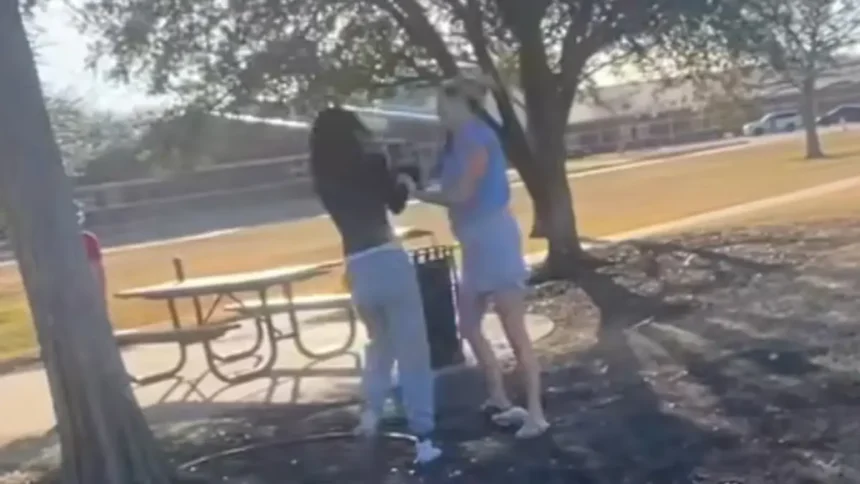 ‘Back Up! You Wanna Bring It?’: White Woman Arrested After Video Shows Attacking 13-Year-Old Black Girl in Park Over Argument with Son ‘Back Up! You Wanna Bring It?’: White Woman Arrested After Video Shows Attacking 13-Year-Old Black Girl in Park Over Argument with Son
