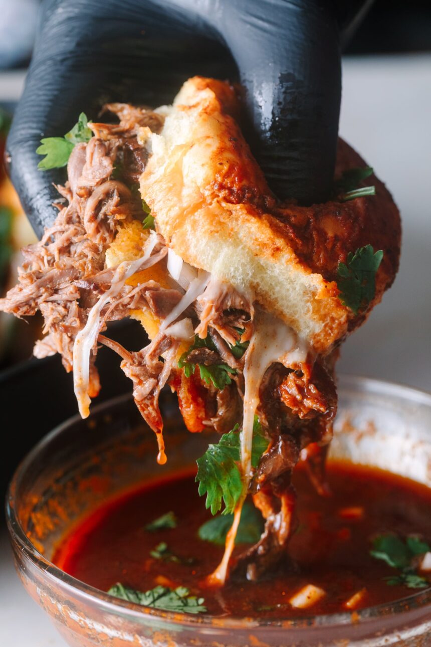 Birria Sliders (Slow Cooker Recipe)