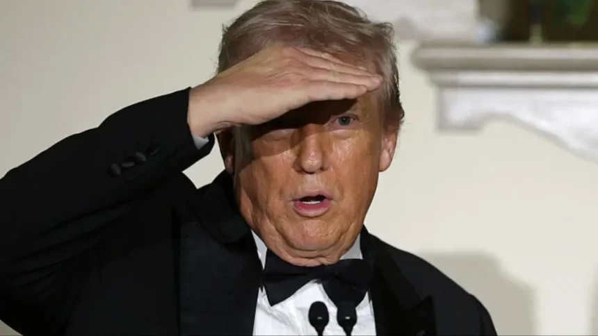 ‘Ha! …I Noticed’: Donald Trump Shows Off a New Dance Move — But Seconds Later, Viewers Can’t Stop Staring at the Woman Right Behind Him