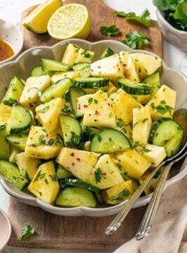 Pineapple Cucumber Salad