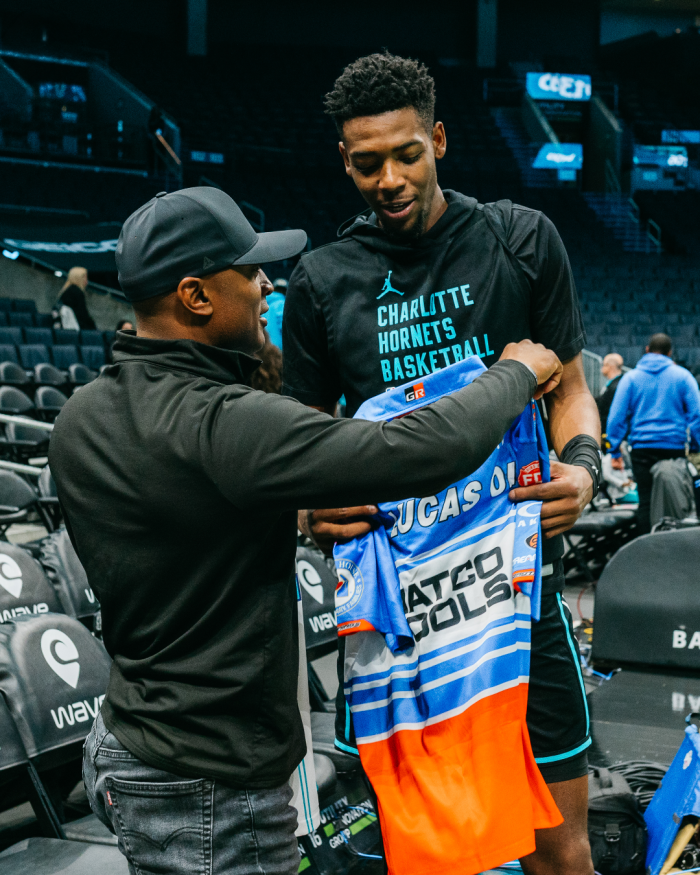 Charlotte Hornets’ Brandon Miller, NHRA drag racer Antron Brown inspire each other by pushing the pace Charlotte Hornets’ Brandon Miller, NHRA drag racer Antron Brown inspire each other by pushing the pace