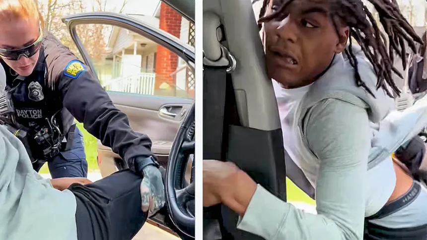 Ohio Cops with History of Violence Against Black Woman Caught on Viral Video Yanking Black Man from Car After Failing to Use Turn Signal Pulling Into His Own Driveway 
