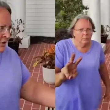 ‘Leave! Leave!’: ‘Karen’ Marches Onto Neighbor’s Property, Orders Teen Doing Door-to-Door Sales Away, Viral Video Shows ‘Leave! Leave!’: ‘Karen’ Marches Onto Neighbor’s Property, Orders Teen Doing Door-to-Door Sales Away, Viral Video Shows