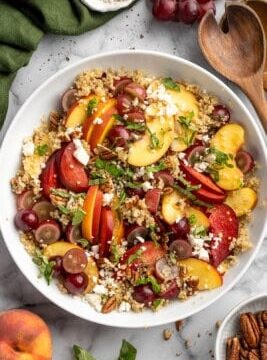 Quinoa Stone Fruit Salad