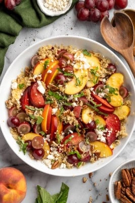 Quinoa Stone Fruit Salad Quinoa Stone Fruit Salad