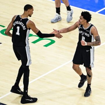 San Antonio Spurs guard Dylan Harper ‘all business’ on court in Western Conference finals